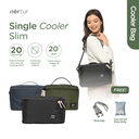 Single Cooler Slim - Army Green