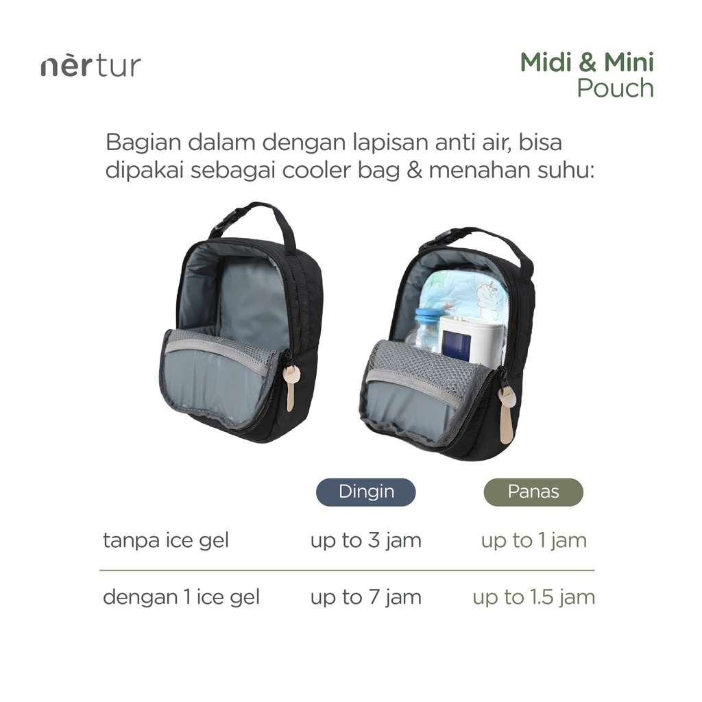 Midi Pouch - Dark Grey