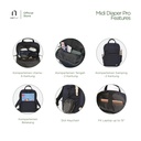 Midi Diaper Pro - Army Green