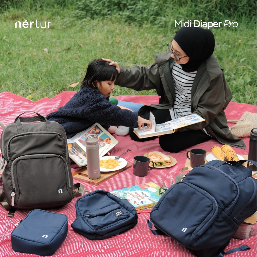 Midi Diaper Pro - Army Green