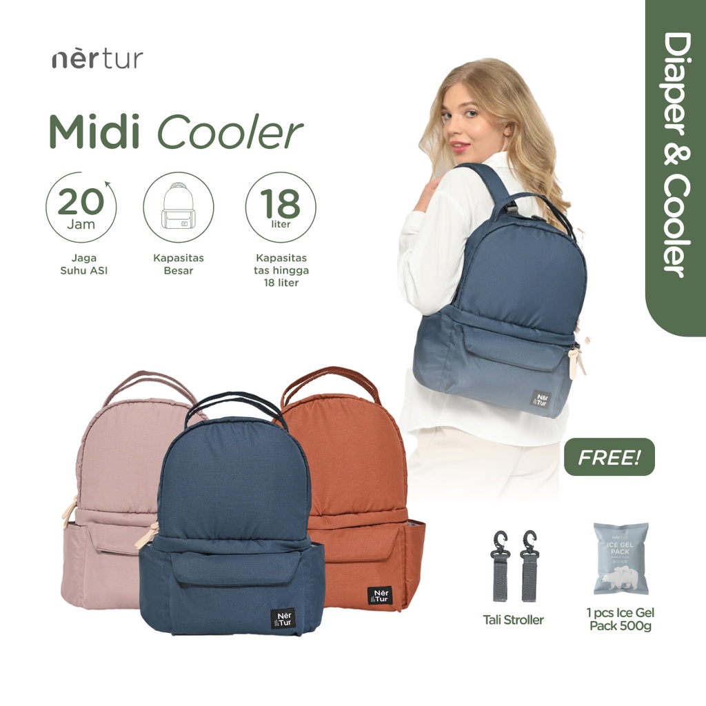Midi Cooler - Sage Green