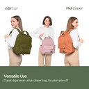 Midi Diaper - Army Green