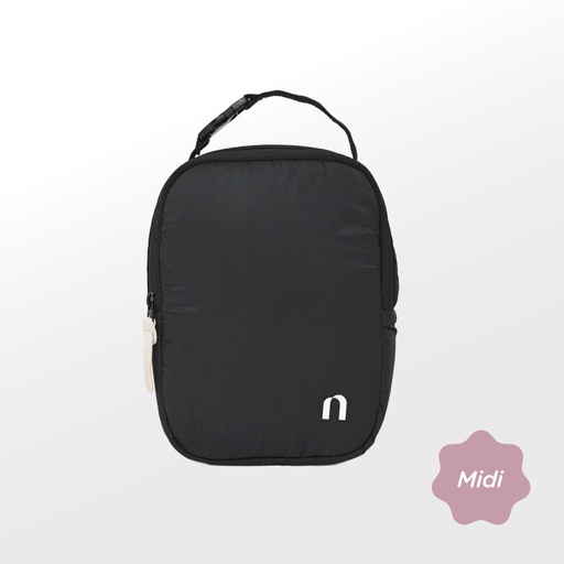 [1902BLK] Midi Pouch - Black